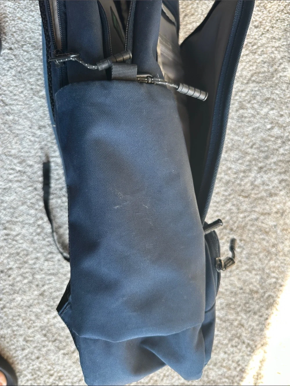 Timbuk2 Navy Blue Men's Backpack with Front Pocket